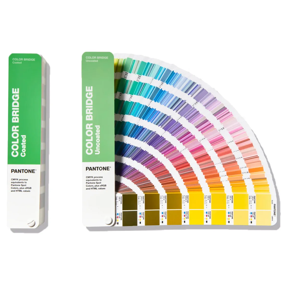 Pantone Color Bridge Guide Coated & Uncoated GP6102B – sammanlagt 2359 färger, inklusive 224 nya färger
