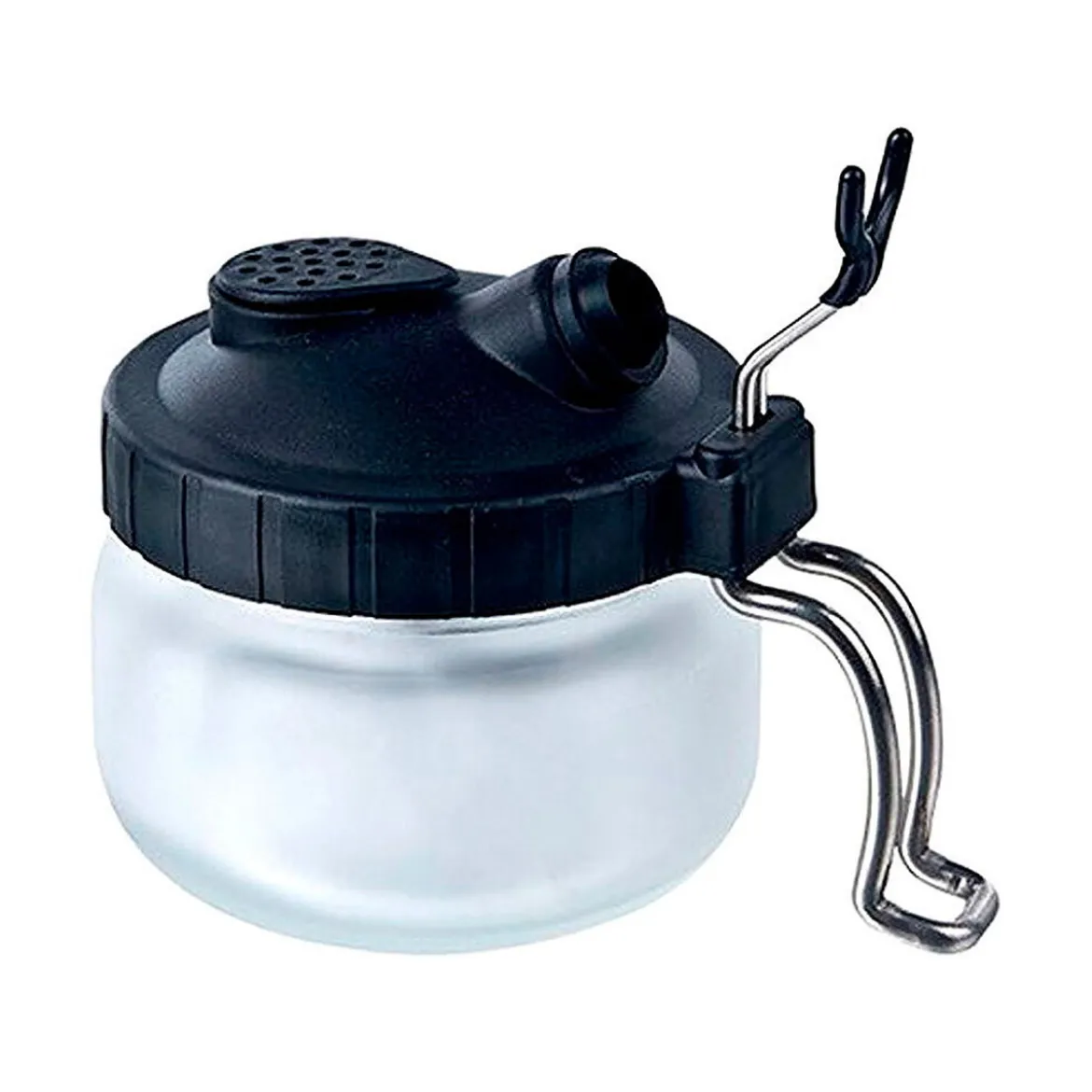 Panzag Cleaning Pot 2-in-1, hållare och rengöringsverktyg för airbrush