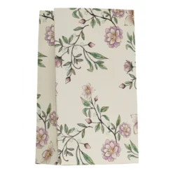 Papperspåsar, 24 presentpåsar med blomstermotiv, 12×7×20,5 cm
