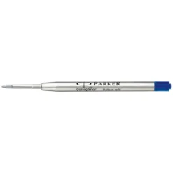 Parker Ballpoint refill blå, komplett färgpatron med ny spets