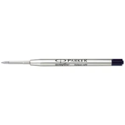 Parker Ballpoint refill svart, komplett färgpatron med ny spets