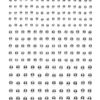 Pearl stickers silver – 420 silverglänsande pärlstickers. Ø4, 5, 6 mm