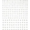 Pearl stickers vita – 420 vita / pärlemorskimrande pärlstickers. Ø4, 5, 6 mm