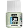 Pebeo Cuir Leather 45 ml läderfärg, färgar även PU läder – Brun, matt satin-finish