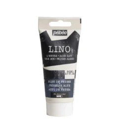 Pebeo Lino Ink 80 ml, vattenbaserad linoleumfärg – Orange