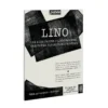 Pebeo Lino Paper Block A4 (210×297 mm), papper för linoleumtryck, 30 ark, 105 g/m²