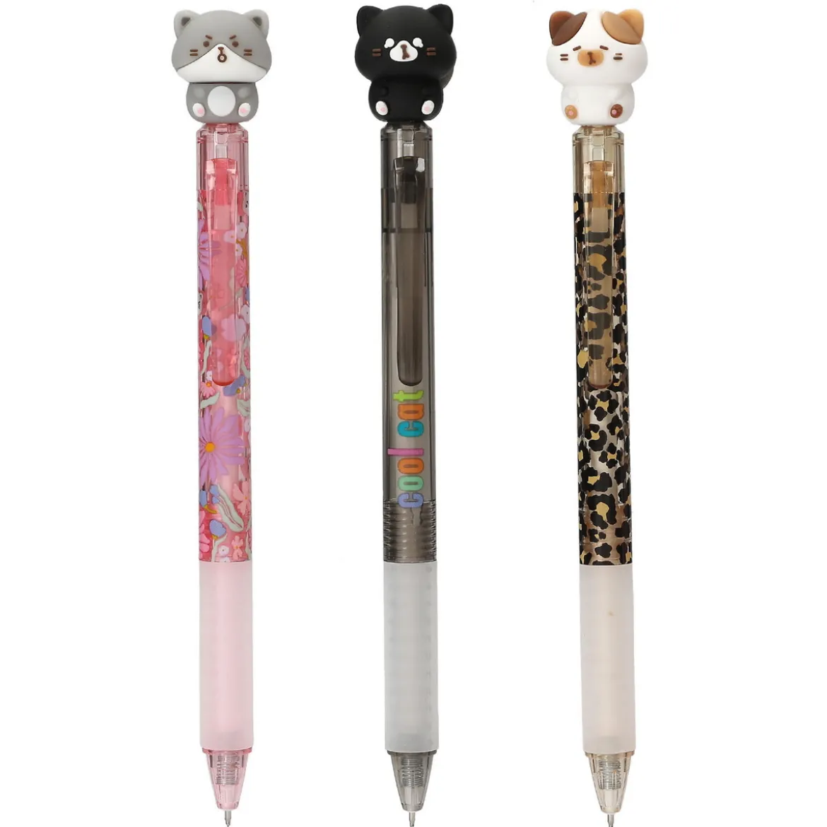 PENfection bläckpenna med suddbart bläck & söt katt, pris per styck, säljs assorterat online