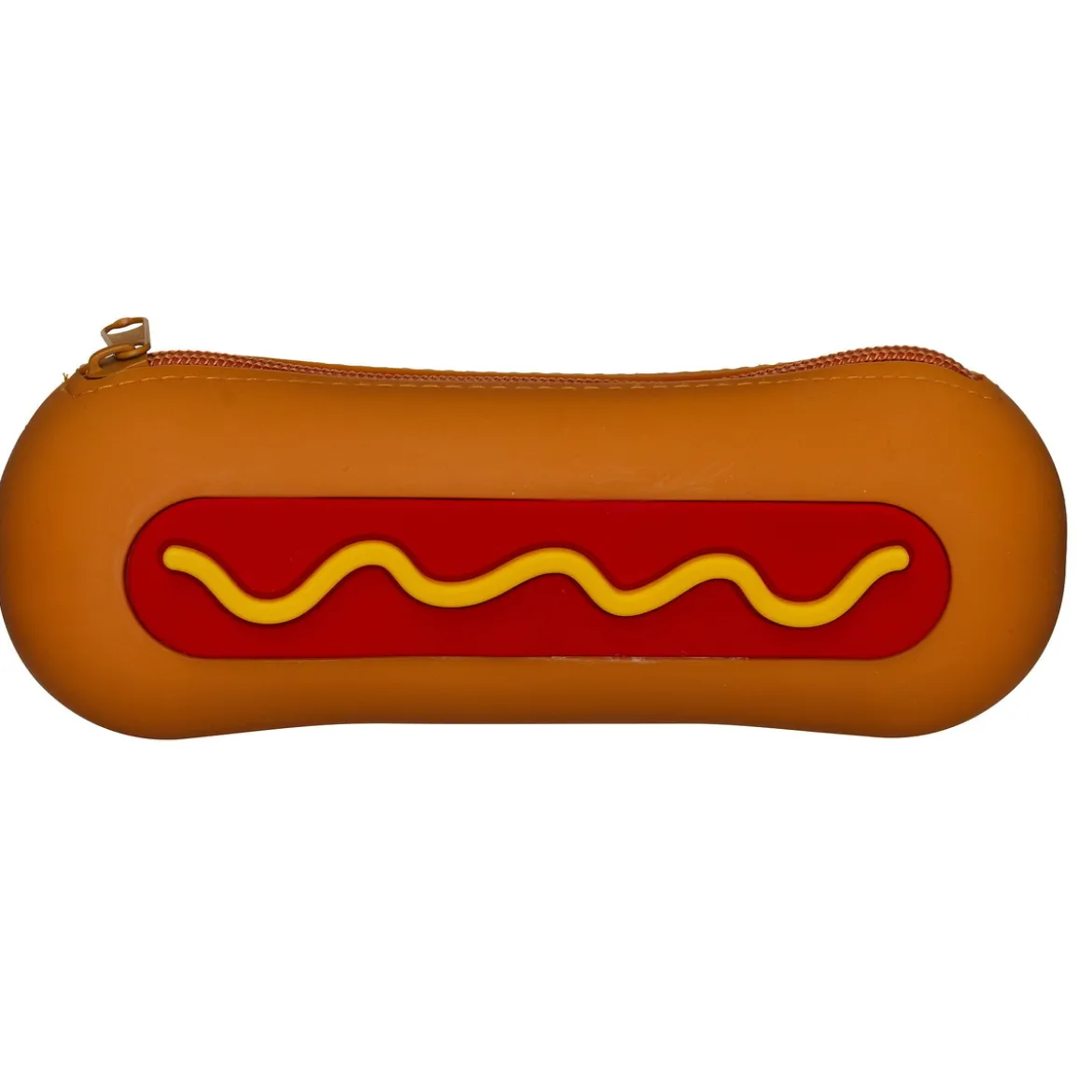 Pennskrin som ser ut som en korv med bröd! Längd 20 cm, Ø5 cm