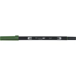 Penselpenna Tombow ABT Dual Brush Pen Dark Green 277