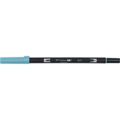 Penselpenna Tombow ABT Dual Brush Pen Cyan 476