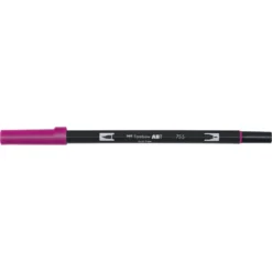 Penselpenna Tombow ABT Dual Brush Pen Port Red 757