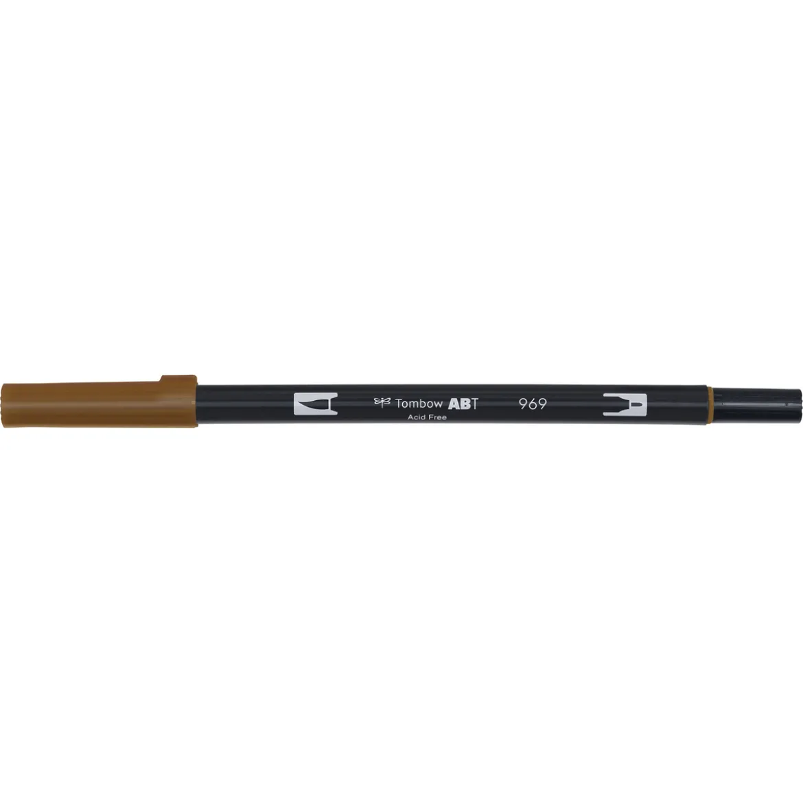 Penselpenna Tombow ABT Dual Brush Pen Chocolate 969
