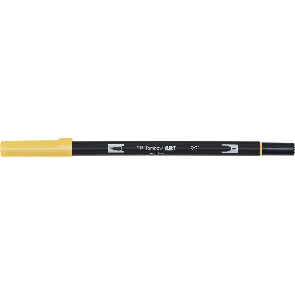 Penselpenna Tombow ABT Dual Brush Pen Light Ochre 991