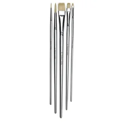 Penselset oljefärg 5 st