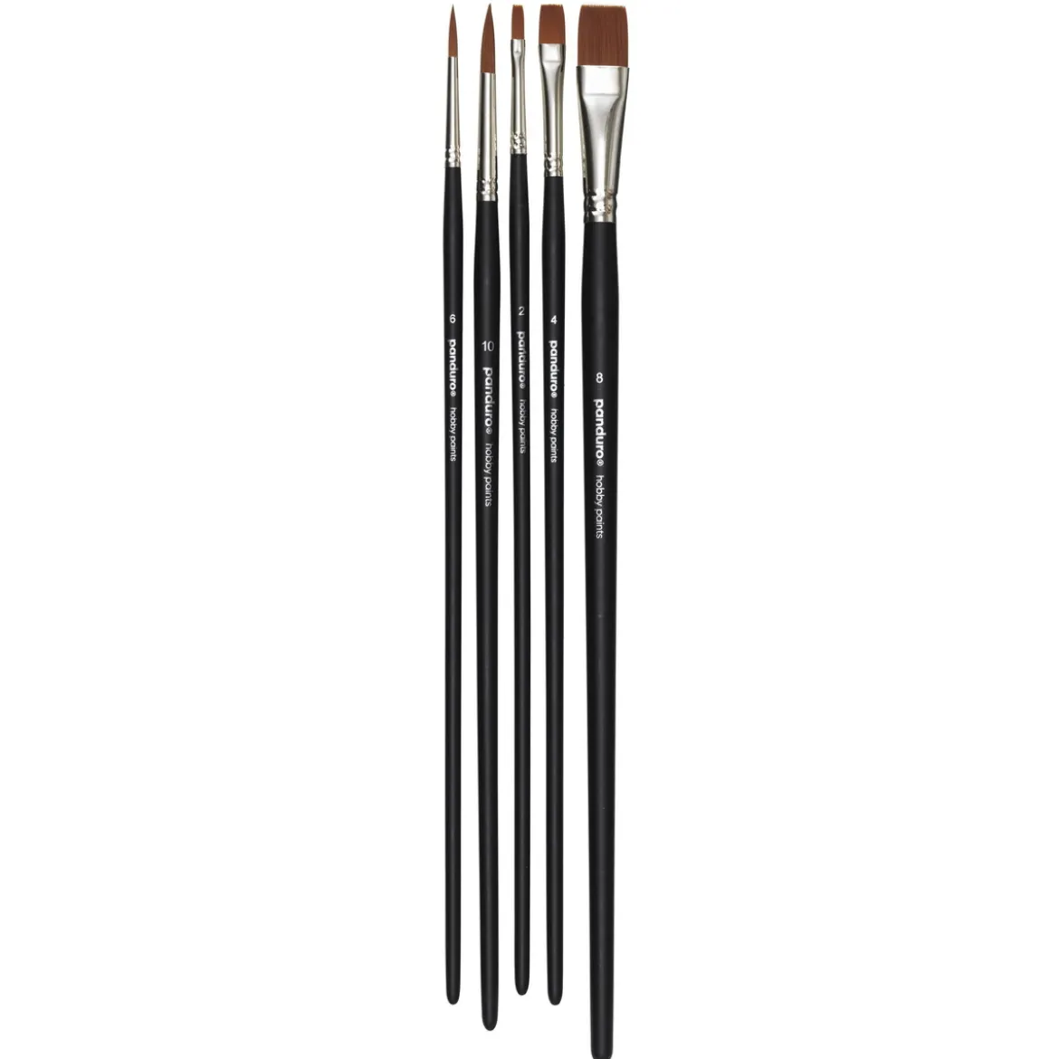 Penselset Panduro Acrylic 5 st