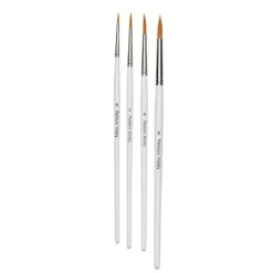Penselset rund 4 st hobbyfärg