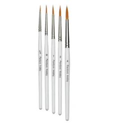 Penselset rund 5 st Hobbyfärg