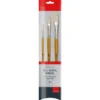 Penselset 3 st flat svinborst