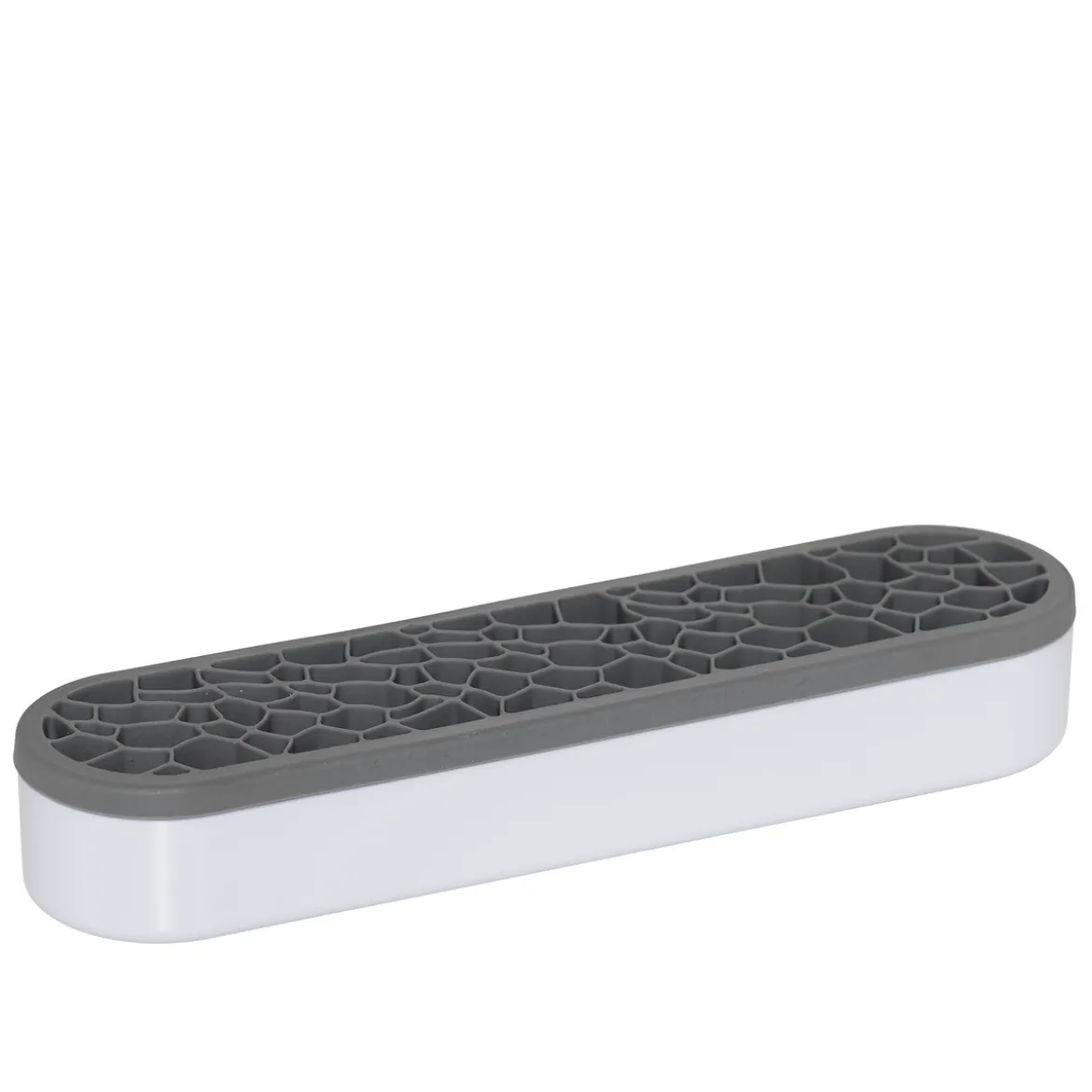 Penselställ, pennställ med gummimönster 21×5×3,5 cm