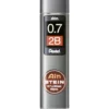Pentel blyertsstift refill – 0,7 mm 2B. Innehåller 40 stift.