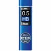 Pentel blyertsstift refill – 0,5 mm HB. Innehåller 40 stift.