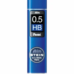 Pentel blyertsstift refill – 0,5 mm HB. Innehåller 40 stift.