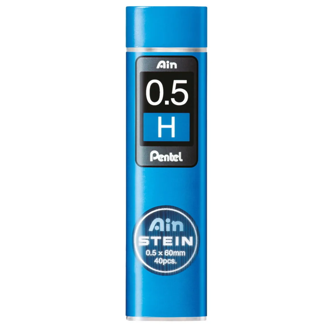 Pentel blyertsstift refill – 0,5 mm H. Innehåller 40 stift.