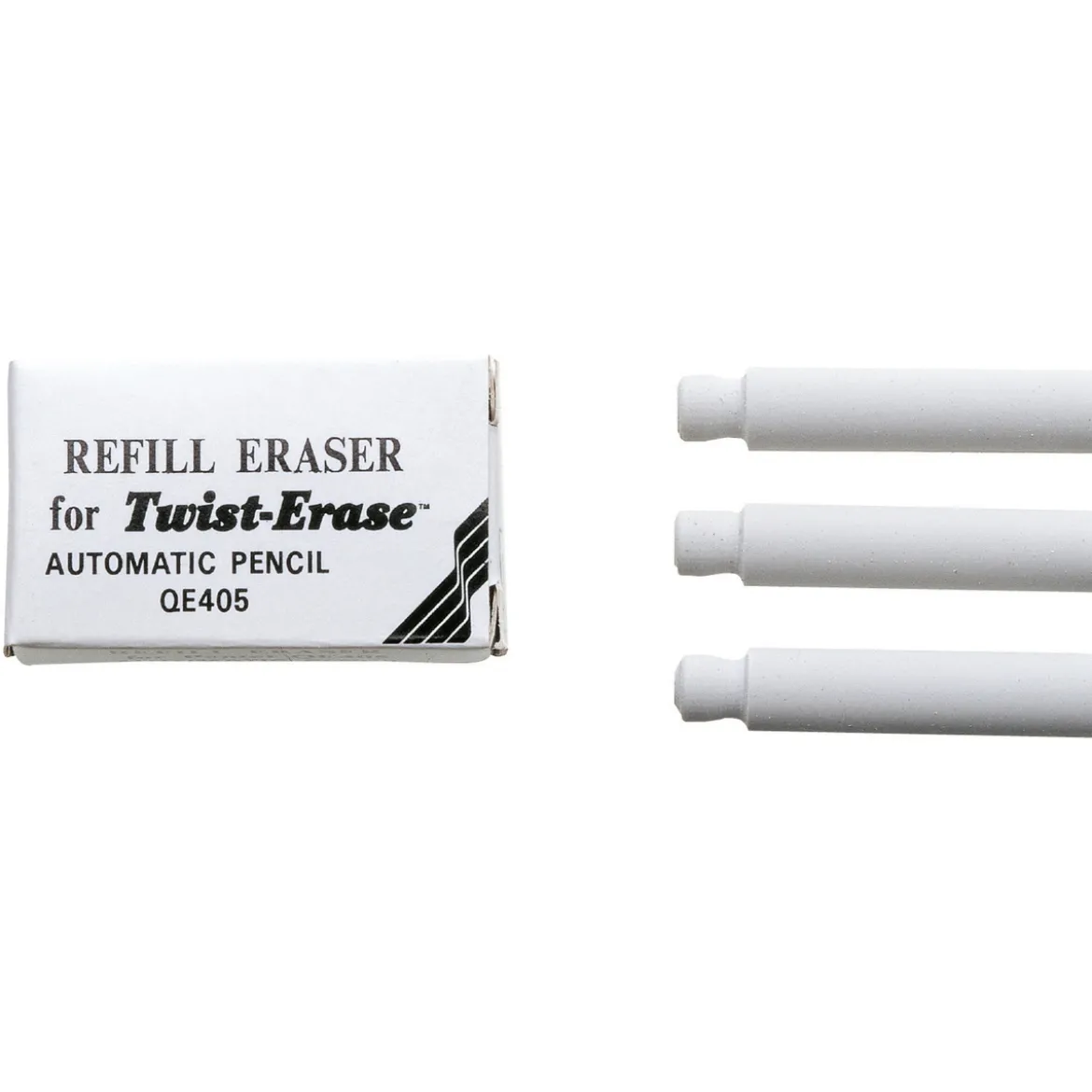 Pentel Refill E10, 3-pack suddgummi till Pentel Twist Erase & Twist Erase Click