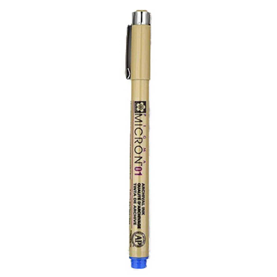 Pigma Micron 01 blå 0,25 mm