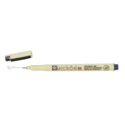 Pigma Micron 05 blåsvart 0,45