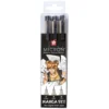 Pigma Micron Manga set 3st