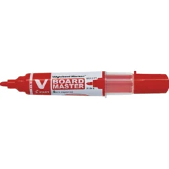 Pilot V-Board Master röd – whiteboardpenna med rund spets