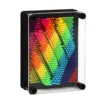 Pin Art relief rainbow, gör 3D-avtryck av allt möjligt! 9,5×12 cm