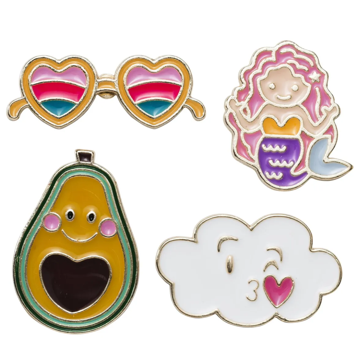 Pins / motivknapp – Dream 4 st