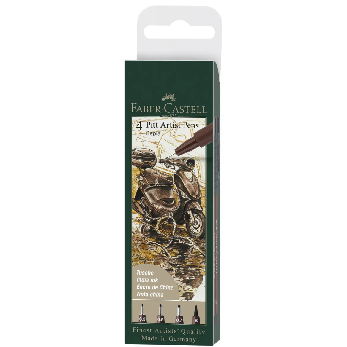 PITT artist pen set Sepia