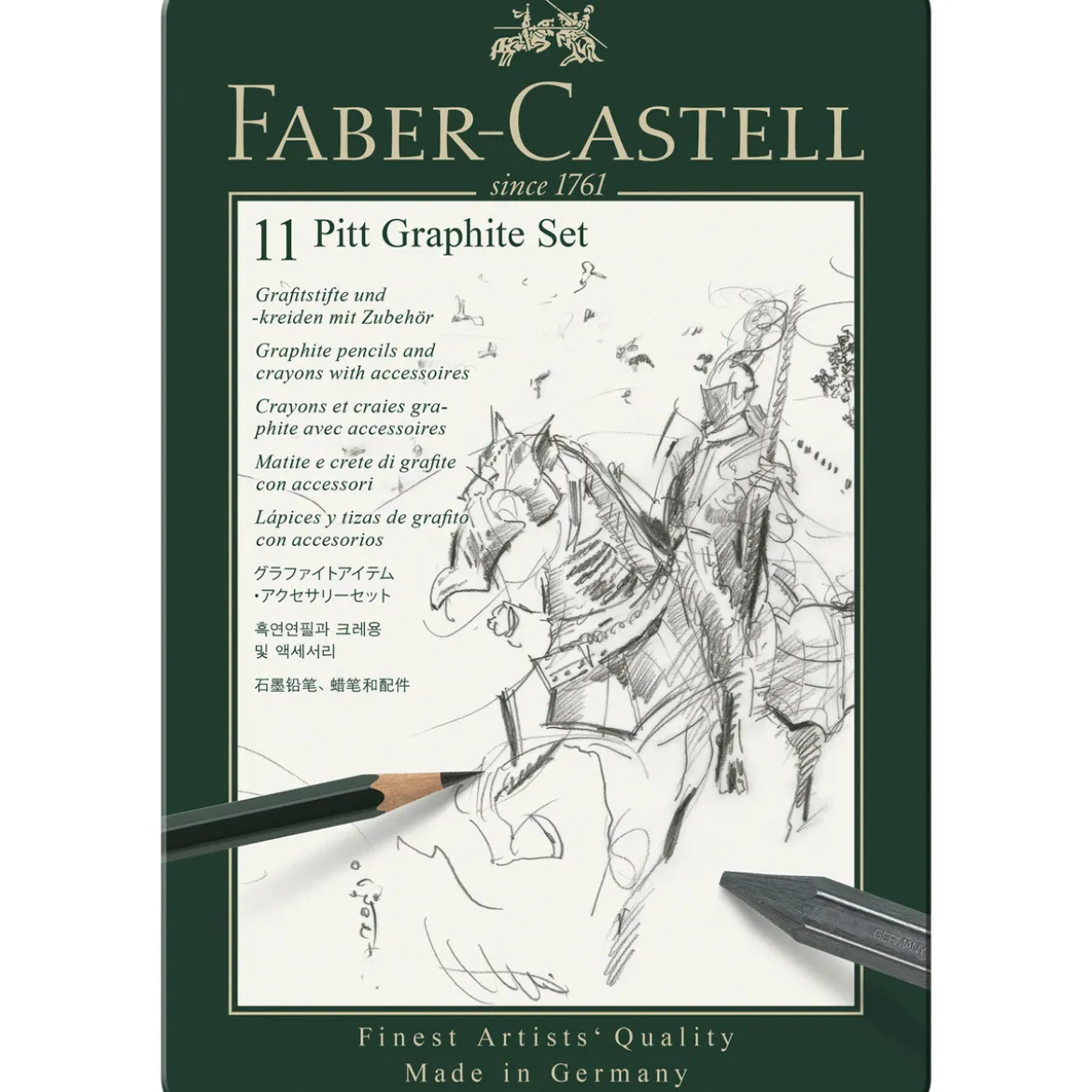 Pitt Graphite set 11 st