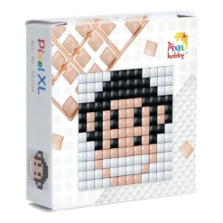 Pixelhobby XL Startset – Apa / stor apa, 60×60 mm pixelplatta + 3×60 pixlar
