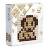 Pixelhobby XL Startset – Hund / hundansikte, 60×60 mm pixelplatta + 3×60 pixlar