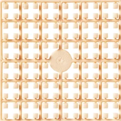 Pixel-pärlor beige no. 376