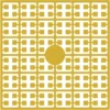 Pixel-pärlor guld no. 560