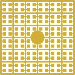 Pixel-pärlor guld no. 560
