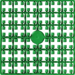 Pixel-pärlor mörkgrön no. 345