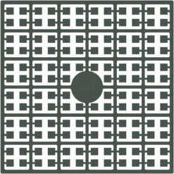 Pixel-pärlor mörkgrå no. 204