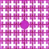 Pixel-pärlor mörkrosa no. 249