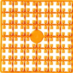 Pixel-pärlor orange no. 389