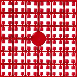 Pixel-pärlor röd no. 306