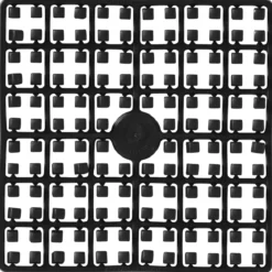 Pixel-pärlor svart no. 441