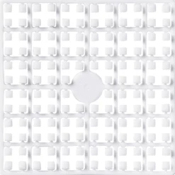 Pixel-pärlor vit no. 100