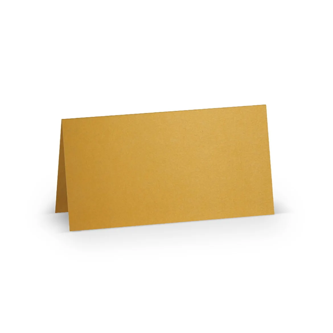 Placeringskort A7, 5-pack guld