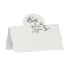 Placeringskort med blomstermotiv, 24 st. 100×50 mm, 250 g/m²